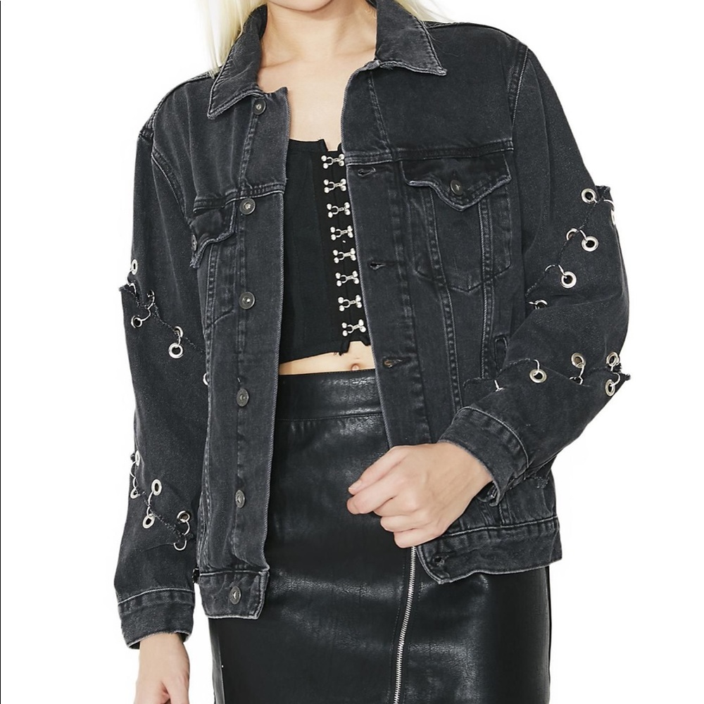 RAGGED PRIEST | DOLLS KILL GRUNGE DENIM JACKET